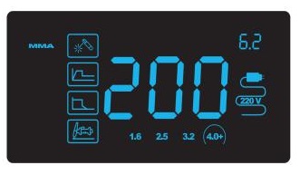 دستگاه جوش اینورتر 200 آمپر 2002 A4 PLUS